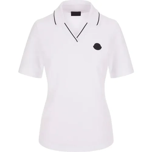 T-shirts and Polos , female, Sizes: S, M - Moncler - Modalova