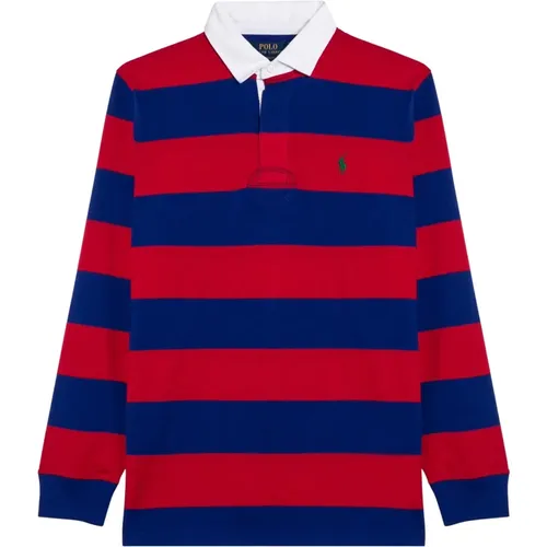 Langarm Polo Shirt , Herren, Größe: S - Polo Ralph Lauren - Modalova