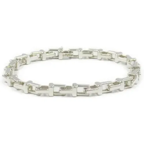 Pre-owned Jewellery, female, , Size: ONE SIZE Pre-owned Silver bracelets - Tiffany & Co. Pre-owned - Modalova