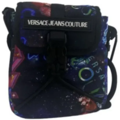 Cross Body Bags, male, , Size: ONE SIZE Galaxy Couture Cross Body Bag - Versace Jeans Couture - Modalova