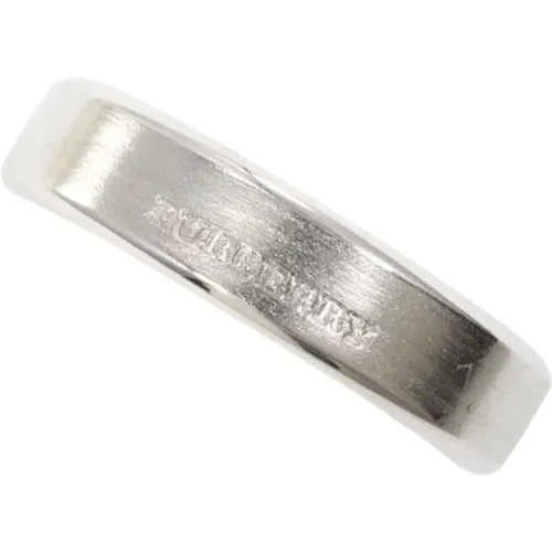 Pre-owned Jewellery, female, , Size: ONE SIZE Pre-owned Metal rings - Burberry Vintage - Modalova