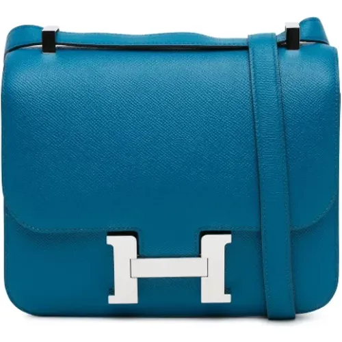 Pre-owned Cross Body Bags, female, , Size: ONE SIZE Pre-owned Leather shoulder-bags - Hermès Vintage - Modalova