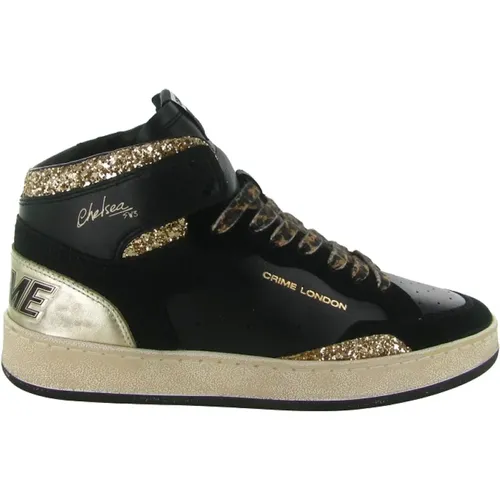 Sneakers, female, , Size: 10 US Chelsea Hi Sneakers - Crime London - Modalova