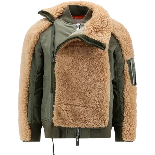 Women`s Clothing Jackets Coats Aw23 , female, Sizes: M - Sacai - Modalova