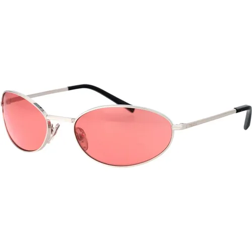 Stilvolle Sonnenbrille für Frauen , Damen, Größe: 59 MM - Prada - Modalova