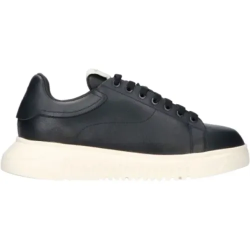 Basic Sneakers , male, Sizes: 11 UK - Emporio Armani - Modalova