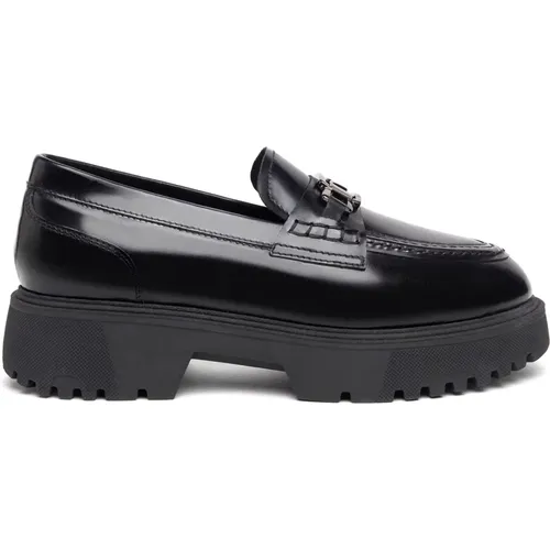 Schwarze flache Schuhe mit DryGo!® Technologie , Damen, Größe: 37 EU - Nerogiardini - Modalova