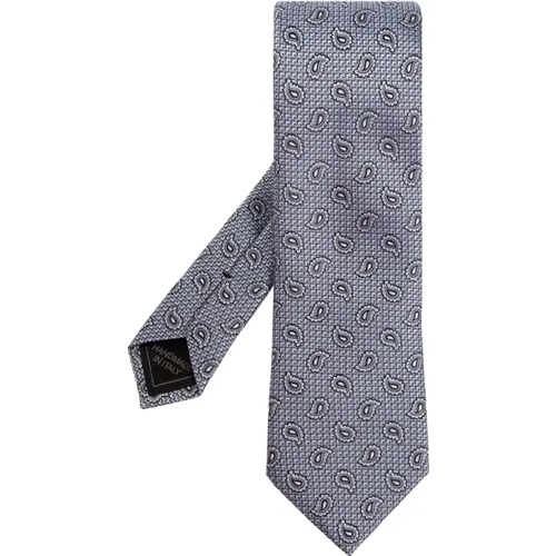 Ties, male, , Size: ONE SIZE Silk tie - Brioni - Modalova