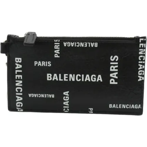 Pre-owned Leather key-holders , female, Sizes: ONE SIZE - Balenciaga Vintage - Modalova