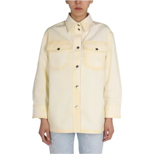 DIM Shirt Jacket , female, Sizes: S, 2XS, XS - Stella Mccartney - Modalova