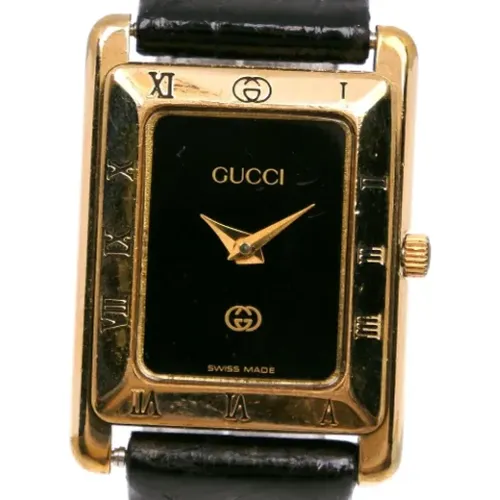 Pre-owned Watches, female, , Size: ONE SIZE Pre-owned Metal watches - Gucci Vintage - Modalova