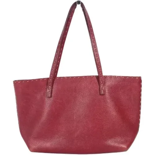 Pre-owned Tote Bags, female, , Size: ONE SIZE Pre-owned Leather fendi-bags - Fendi Vintage - Modalova