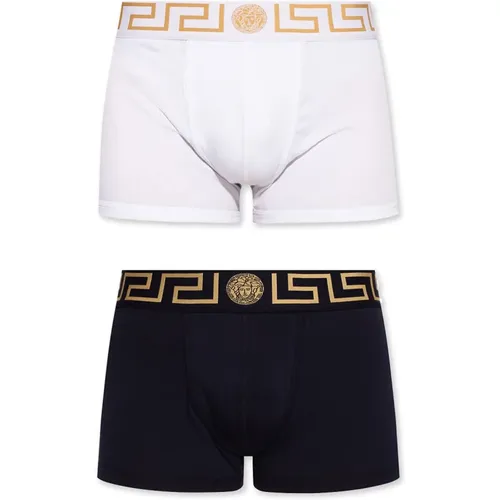 Boxers two-pack with Medusa , male, Sizes: XL, 2XL - Versace - Modalova