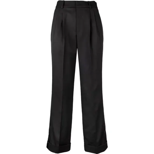 Trousers , female, Sizes: XL, M - Saint Laurent - Modalova