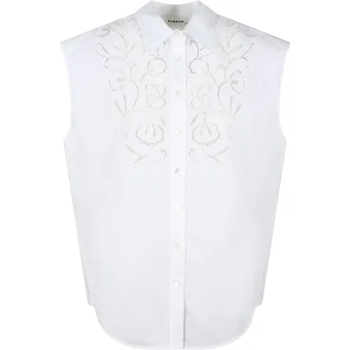Canyox Lace Embroidery Shirt , female, Sizes: M, L, S, XS - P.a.r.o.s.h. - Modalova