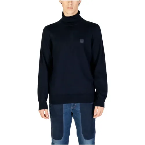 Turtlenecks, male, , Size: S Men's Sweater Autumn/Winter Collection - Hugo Boss - Modalova