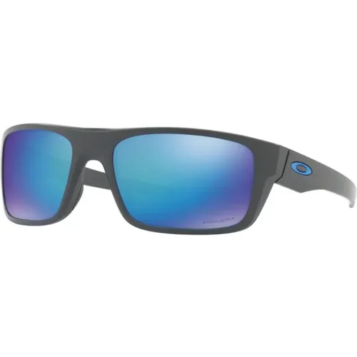 Drop Point Prizm Shapphire Polarized Sunglasses , unisex, Sizes: 60 MM - Oakley - Modalova