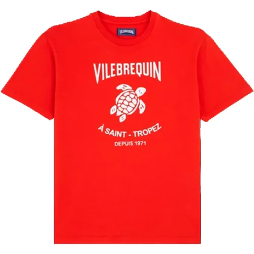 T-shirts and Polos , male, Sizes: L - Vilebrequin - Modalova