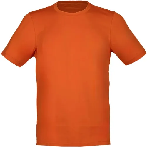 Vintage T-Shirt mit Seitlichen Öffnungen , Herren, Größe: XL - Gran Sasso - Modalova