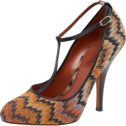 Pre-owned Pumps, female, , Size: 7 1/2 US Pre-owned Leather heels - Missoni Pre-owned - Modalova