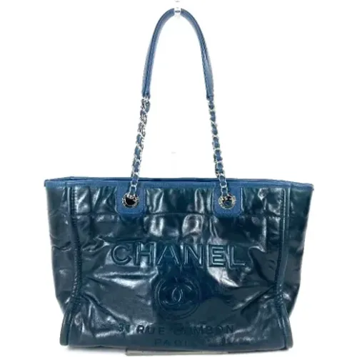 Pre-owned Tote Bags, female, , Size: ONE SIZE Pre-owned Leather chanel-bags - Chanel Vintage - Modalova