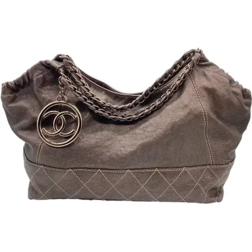 Pre-owned Leather chanel-bags , female, Sizes: ONE SIZE - Chanel Vintage - Modalova