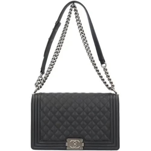 Pre-owned Leather chanel-bags , female, Sizes: ONE SIZE - Chanel Vintage - Modalova