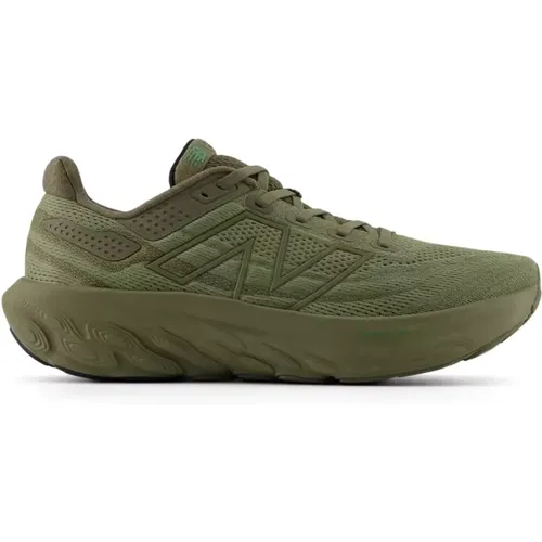 Fresh Foam X 1080v13 Grüne Sneakers , Herren, Größe: 42 1/2 EU - New Balance - Modalova