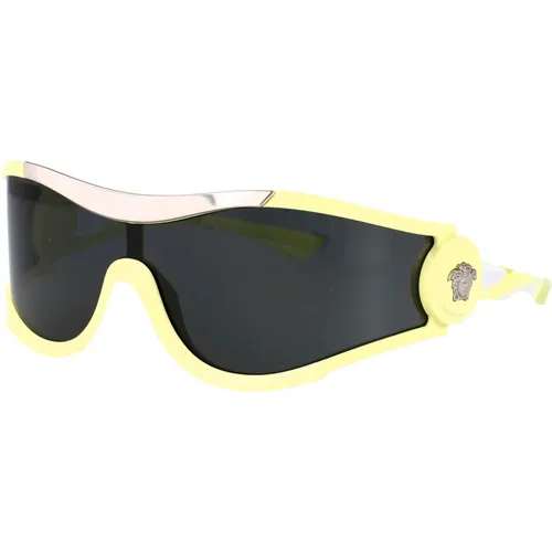 Sunglasses, unisex, , Size: 42 MM Stylish Sunglasses with Model 0Ve4475 - Versace - Modalova