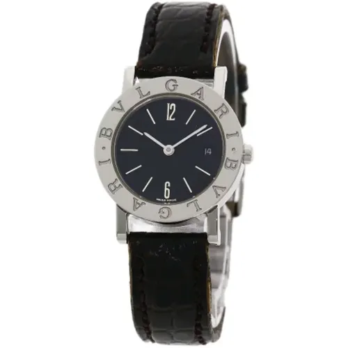 Pre-owned Watches, female, , Size: ONE SIZE Pre-owned Stainless Steel watches - Bvlgari Vintage - Modalova