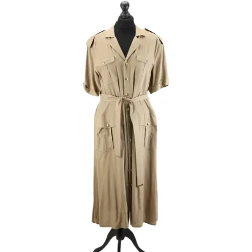 Pre-owned Viscose dresses , female, Sizes: M - Celine Vintage - Modalova