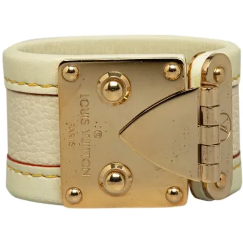 Pre-owned Jewellery, female, , Size: ONE SIZE Pre-owned Leather bracelets - Louis Vuitton Vintage - Modalova