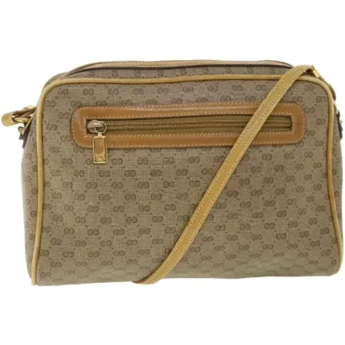 Pre-owned Cross Body Bags, female, , Size: ONE SIZE Pre-owned Leather gucci-bags - Gucci Vintage - Modalova