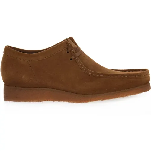 Wallabee-schuhe. , Herren, Größe: 40 EU - Clarks - Modalova