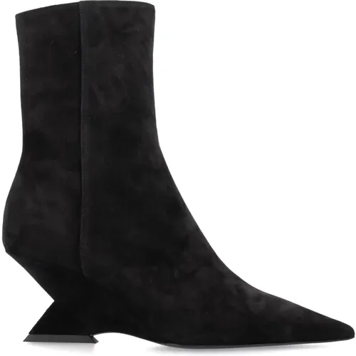 Closed Toe Ankle Boots - Cheope Style , female, Sizes: 3 UK - The Attico - Modalova