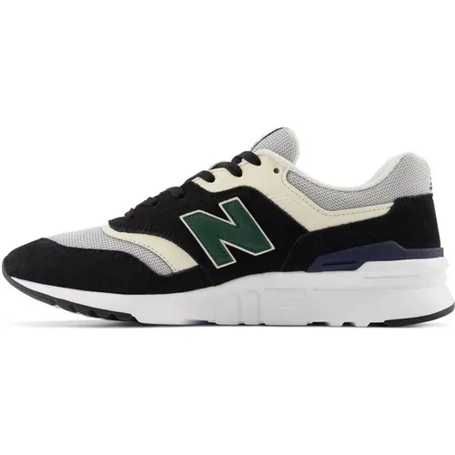 H Mesh and Synthetic Sneakers , male, Sizes: 8 UK - New Balance - Modalova