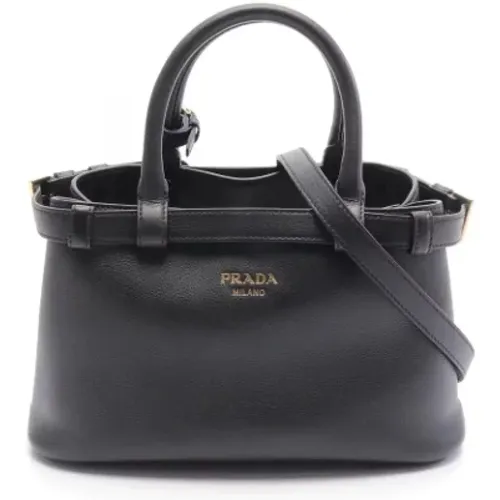 Pre-owned Leather prada-bags , female, Sizes: ONE SIZE - Prada Vintage - Modalova