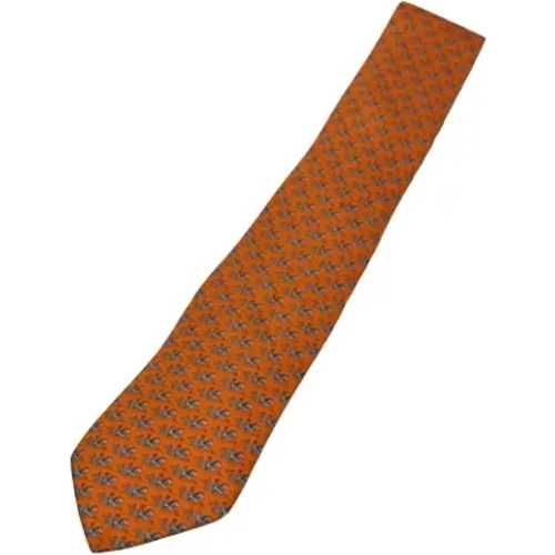 Pre-owned Accessories, male, , Size: ONE SIZE Pre-owned Silk home-office - Hermès Vintage - Modalova