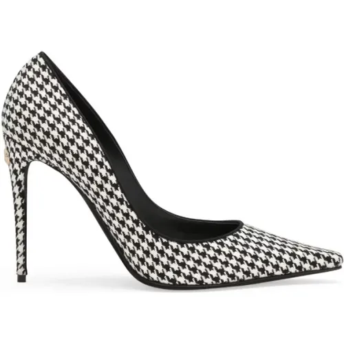 Pumps, female, , Size: 7 US Stiletto Pumps with Houndstooth Pattern - Dolce & Gabbana - Modalova