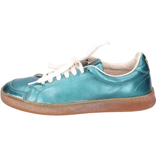 Vintage Leather Women's Sneakers , female, Sizes: 4 UK - Moma - Modalova