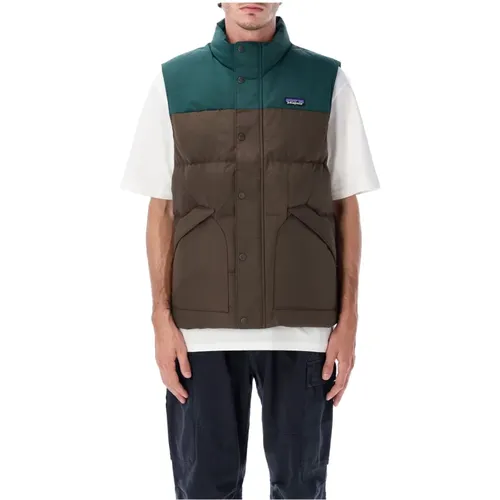 Vests, male, , Size: S Vintage Down Gilet for Cold Weather - Patagonia - Modalova