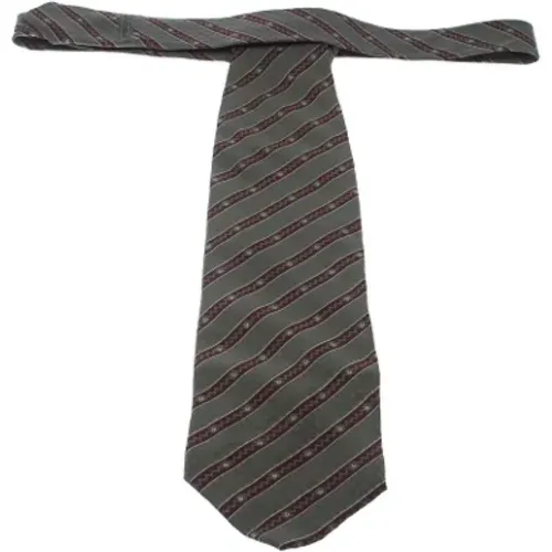 Pre-owned Accessories, male, , Size: ONE SIZE Pre-owned Silk home-office - Armani Pre-owned - Modalova