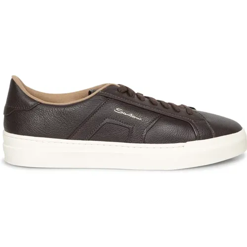 Sneakers for Men , male, Sizes: 7 UK, 11 UK, 9 1/2 UK, 8 UK, 7 1/2 UK, 8 1/2 UK, 10 UK, 6 UK, 9 UK - Santoni - Modalova