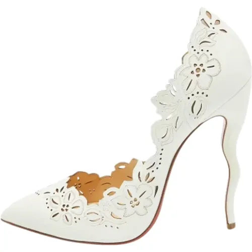 Pre-owned Pumps, female, , Size: 10 US Pre-owned Leather heels - Christian Louboutin Pre-owned - Modalova