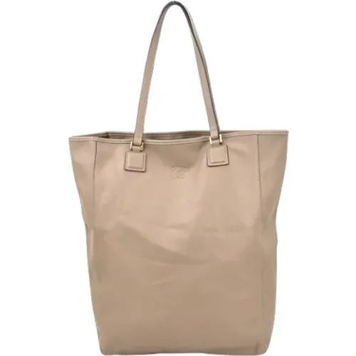 Pre-owned Tote Bags, female, , Size: ONE SIZE Pre-owned Leather totes - Loewe Pre-owned - Modalova