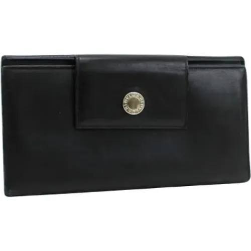 Pre-owned Wallets, female, , Size: ONE SIZE Pre-owned Leather wallets - Bvlgari Vintage - Modalova