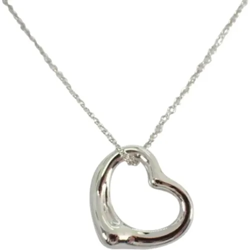 Pre-owned Jewellery, female, , Size: ONE SIZE Pre-owned Silver necklaces - Tiffany & Co. Pre-owned - Modalova