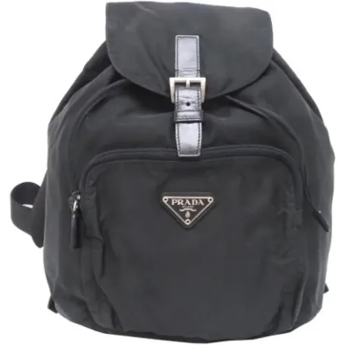Pre-owned Backpacks, female, , Size: ONE SIZE Pre-owned Vintage Backpack - Prada Vintage - Modalova
