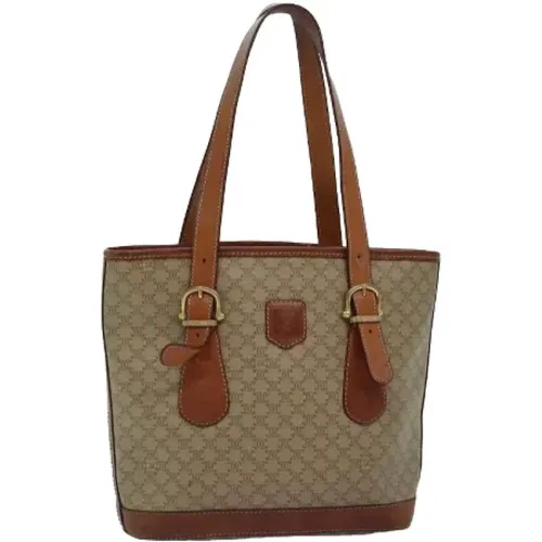 Pre-owned Tote Bags, female, , Size: ONE SIZE Pre-owned Canvas celine-bags - Celine Vintage - Modalova