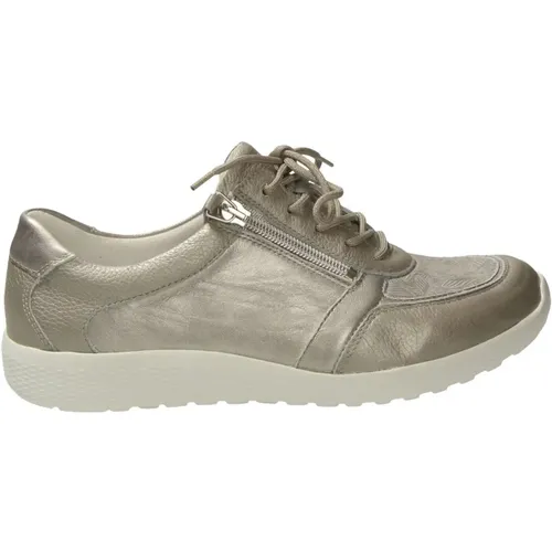 Schnürschuhe Taupe Stil 872M01 - Waldläufer - Modalova